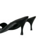 Gucci Logo Denim Heels in Black / Gold UK 4 - Image 3
