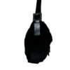 Fendi Rabbit Fur Shoulder Baguette Bag in Black - Image 3