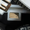 Fendi Monogram Shoulder Baguette Bag in Black / White / Gold - Image 7