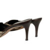 Gucci Monogram Horsebit Mule Heels in Beige / Brown / Gold UK 6.5 - Image 4