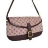 Louis Vuitton Monogram Canvas Buckle Majorie Shoulder Bag in Maroon Red / Light Pink / Gold - Image 2