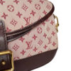 Louis Vuitton Monogram Canvas Buckle Majorie Shoulder Bag in Maroon Red / Light Pink / Gold - Image 3