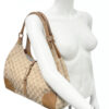 Gucci Monogram Jackie Shoulder Bag in Beige / Tan / Gold - Image 8
