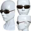 Chanel Diamante Logo Sunglasses in Brown - Image 5