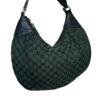 Gucci Monogram Large Croissant Hobo Shoulder Bag in Dark Green / Navy - Image 4