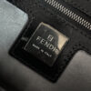 Fendi Fur Shoulder Baguette Bag in Black - Image 8