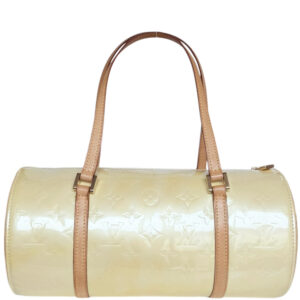 Vintage Louis Vuitton Monogram Vernis Papillon Bag in Cream | NITRYL