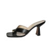 Chanel Cutout Logo Criss Cross Heels in Black UK 5.5 - Image 2