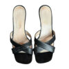 Chanel Cutout Logo Criss Cross Heels in Black UK 5.5 - Image 3