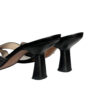 Chanel Cutout Logo Criss Cross Heels in Black UK 5.5 - Image 4