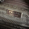 Prada Zebra Print Calfskin Shoulder Bag in White / Brown / Silver - Image 7