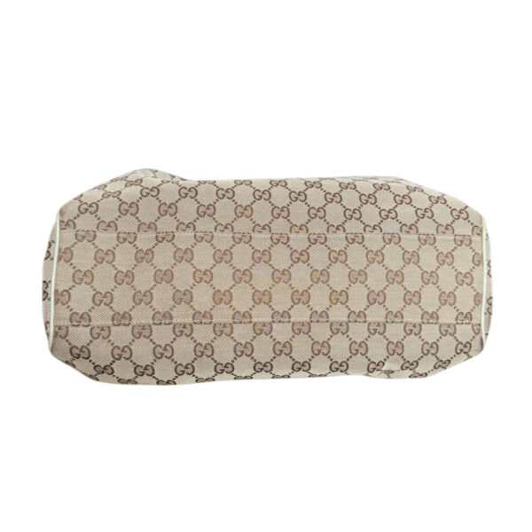 Gucci Monogram Sukey Hobo Shoulder Bag in Beige / Gold - Image 5