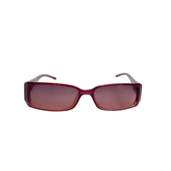 Dior Crystal Logo Sunglasses in Dark Pink - Maroon - Image 2