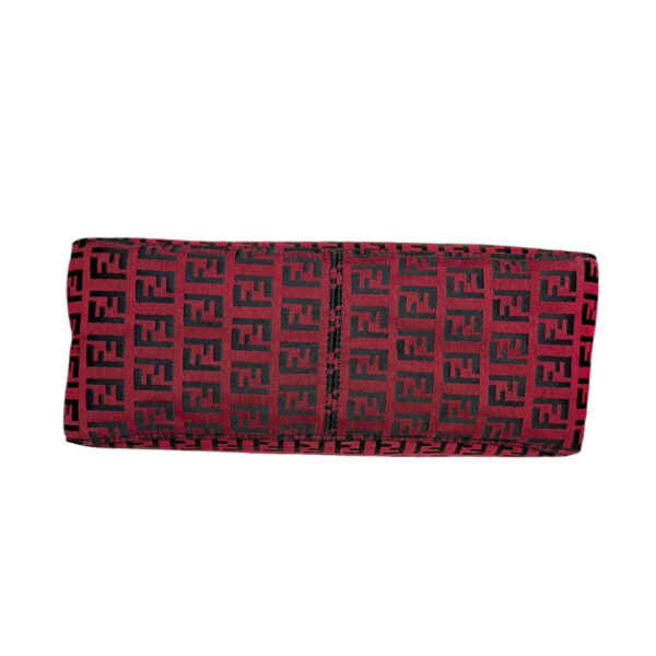 Fendi Monogram Shoulder Bag in Red / Black - Image 5