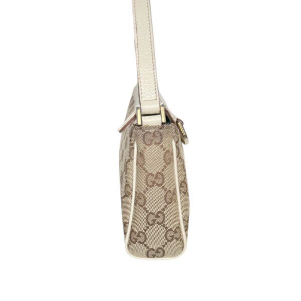 Gucci Monogram D Ring Mini Shoulder Bag in Beige / Cream / Gold - Image 3