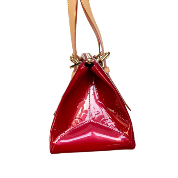 Louis Vuitton Monogram Vernis Rosewood Shoulder Bag in Cherry Red / Gold - Image 3