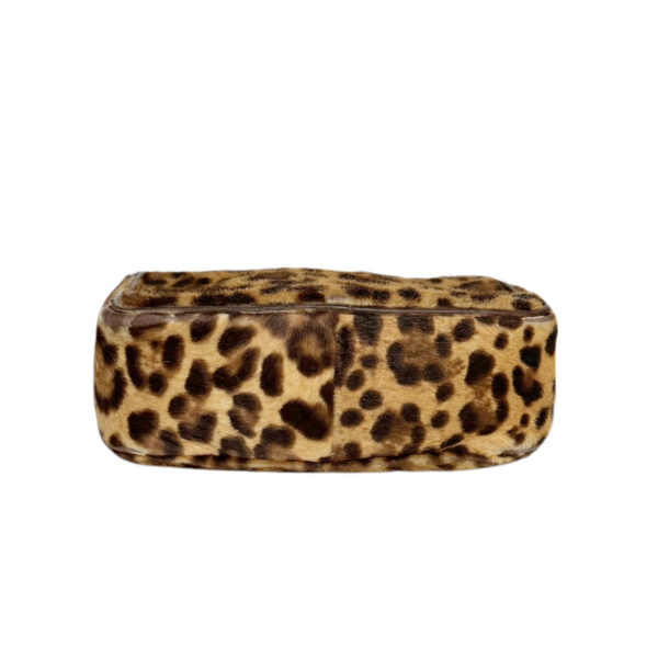 Prada Leopard Print Calfskin Mini Crossbody Bag in Brown - Image 5