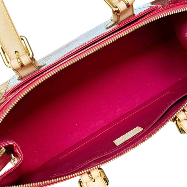 Louis Vuitton Monogram Vernis Rosewood Shoulder Bag in Cherry Red / Gold - Image 6