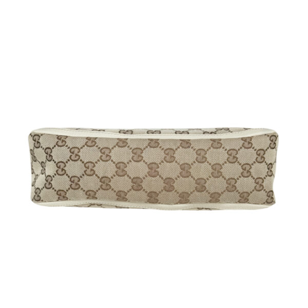 Gucci Monogram D Ring Shoulder Bag in Beige / Cream / Gold - Image 5