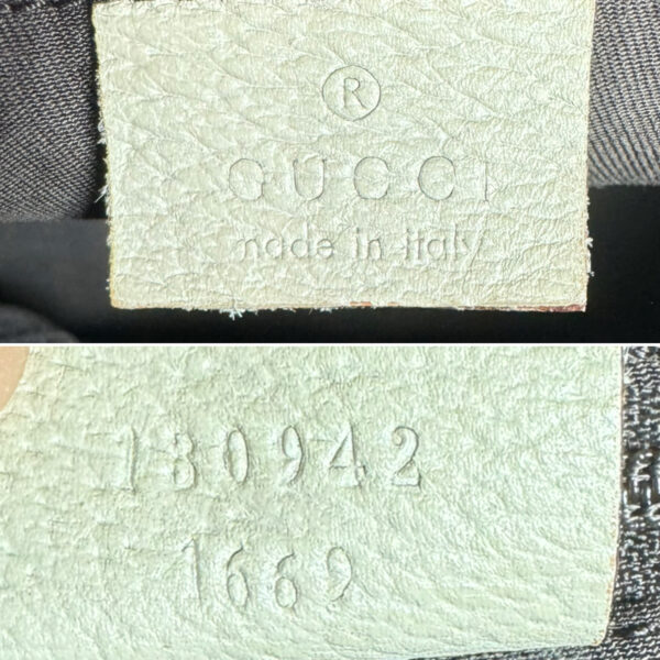 Gucci Monogram Shoulder Boston Bag in Beige / Cream / Gold - Image 8