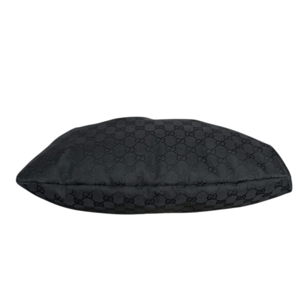 Gucci Monogram Bamboo Large Hobo Shoulder Bag in Black - Image 5
