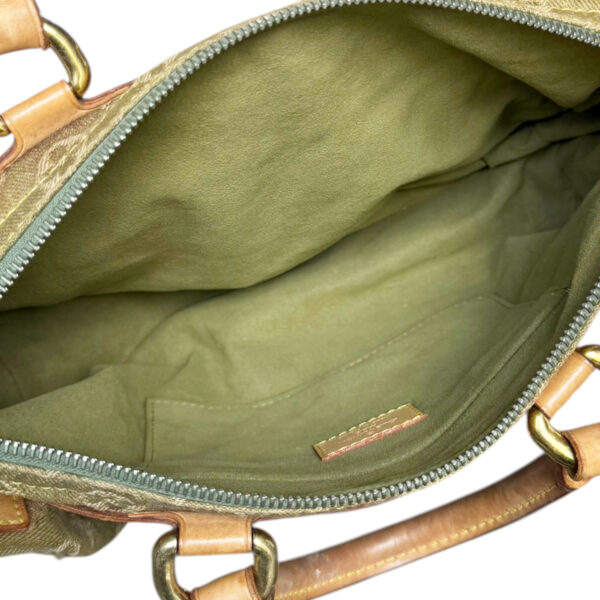 Louis Vuitton Monogram Denim Neo Speedy Bag in Khaki Green - Image 7