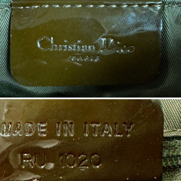Dior Camo Shoulder Saddle Bag in Green / Khaki / Gold - Image 7