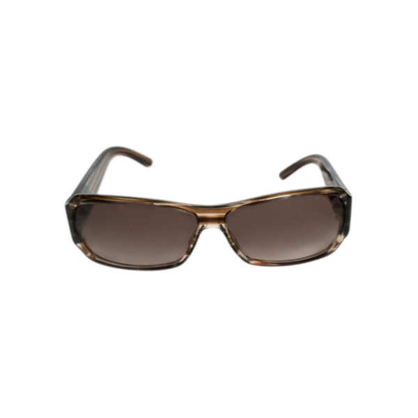 Gucci GG Logo Chunky Sunglasses in Brown / Gold - Image 2