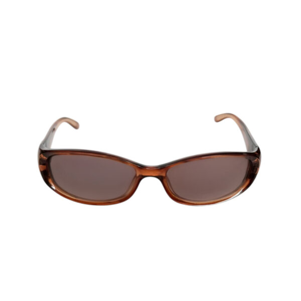 Gucci Logo Chunky Sunglasses in Brown / Gold - Image 2