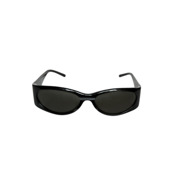 Gucci Diamante Logo Chunky Sunglasses in Black / Silver - Image 2