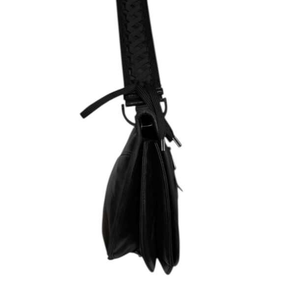 Dior Admit It Leather 2-Way Shoulder Bag in Black / Silver - Image 3