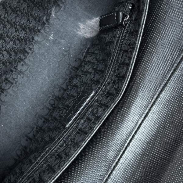 Dior Hardcore Swarovski Clasp 2 Way Shoulder Bag in Black / Silver - Image 7