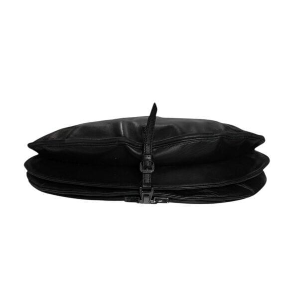 Dior Admit It Leather 2-Way Shoulder Bag in Black / Silver - Image 4