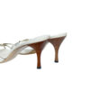Gucci GG Logo Strappy Heels in White / Gold UK 4.5 - Image 3
