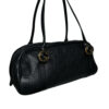Gucci Monogram Logo Shoulder Bag in Black / Silver / Gold - Image 4