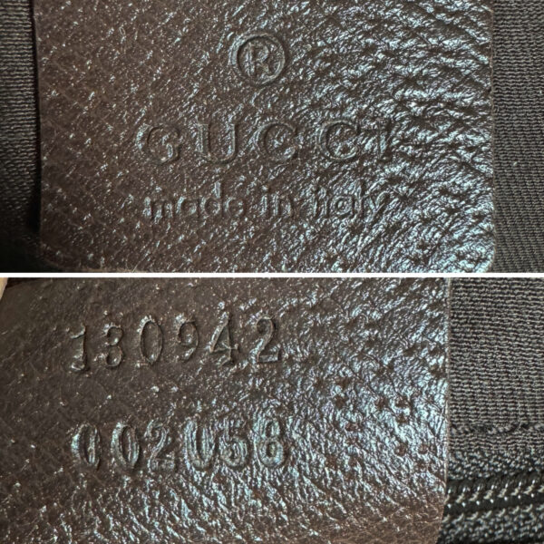 Gucci Monogram Shoulder Boston Bag in Beige / Brown / Gold - Image 7