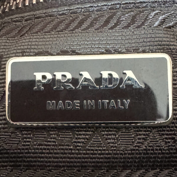 Prada Leopard Print Calfskin Shoulder Bag in Brown / Silver - Image 8