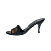 Gucci Monogram Logo Heels in Black / Gold UK 4.5 - Image 2