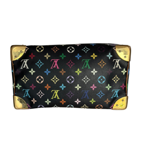 Louis Vuitton Monogram Murakami Speedy 30 in Black / Multicolour - Image 5