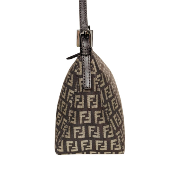 Fendi Monogram Shoulder Bag in Brown - Image 3