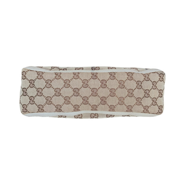 Gucci Monogram D Ring Shoulder Bag in Beige / Cream / Gold - Image 5