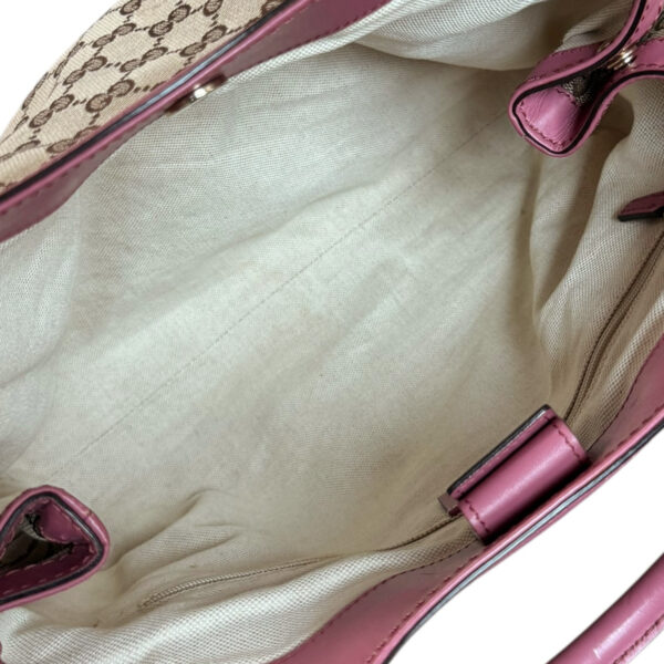 Gucci Monogram Sukey Hobo Shoulder Bag in Beige / Pink / Gold - Image 5