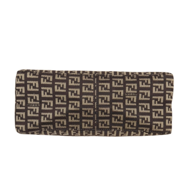 Fendi Monogram Shoulder Bag in Brown - Image 5