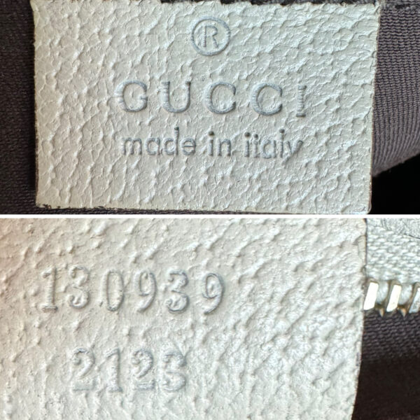 Gucci Monogram D Ring Shoulder Bag in Beige / Cream / Gold - Image 7
