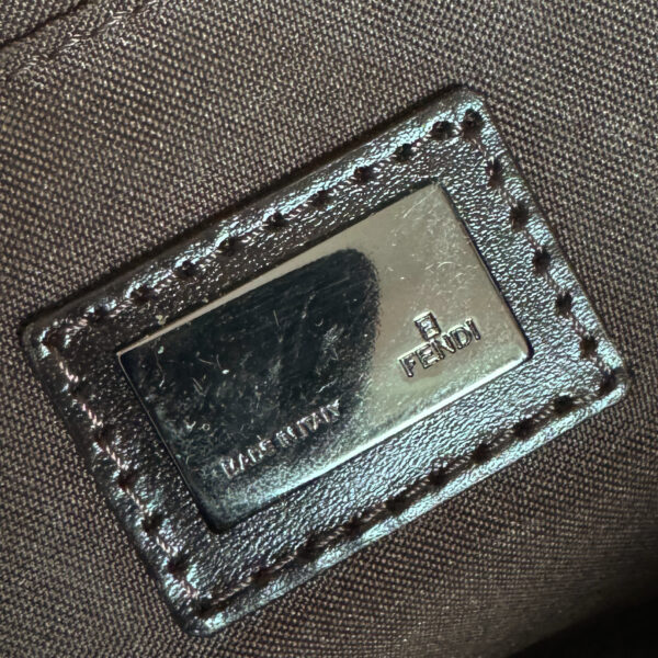 Fendi Monogram Shoulder Bag in Brown - Image 7