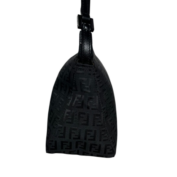Fendi Monogram Shoulder Bag in Black - Image 3