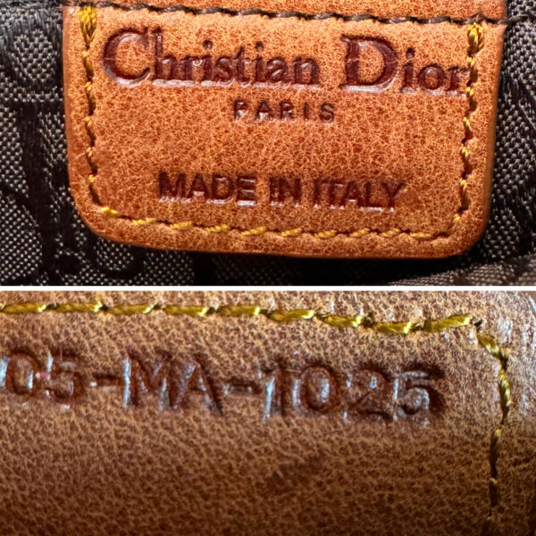 Dior Gaucho Leather Double Saddle Shoulder Bag in Tan Brown - Image 7