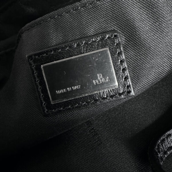 Fendi Monogram Shoulder Bag in Black - Image 7