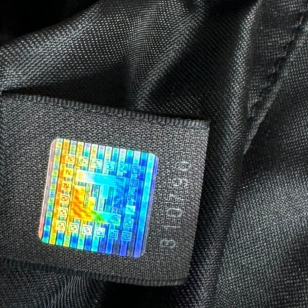 Fendi Monogram Shoulder Bag in Black - Image 8
