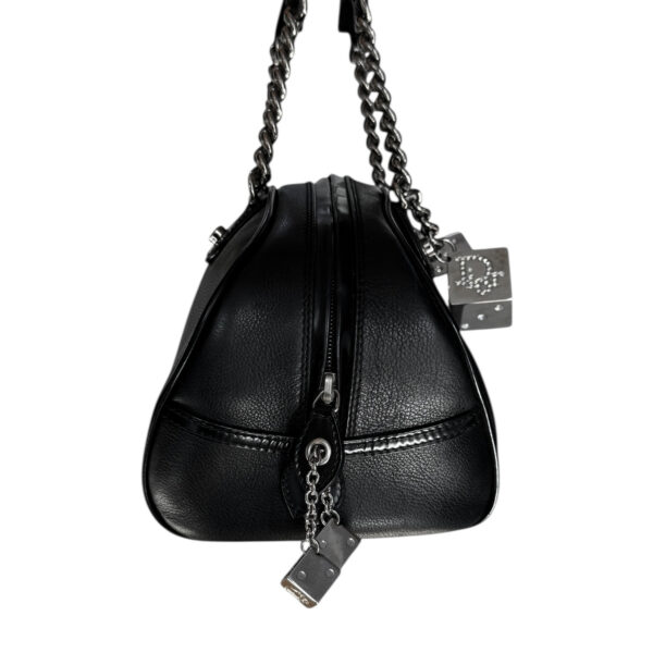 Dior Crystal Dice Gambler Bag in Black / Silver - Image 3